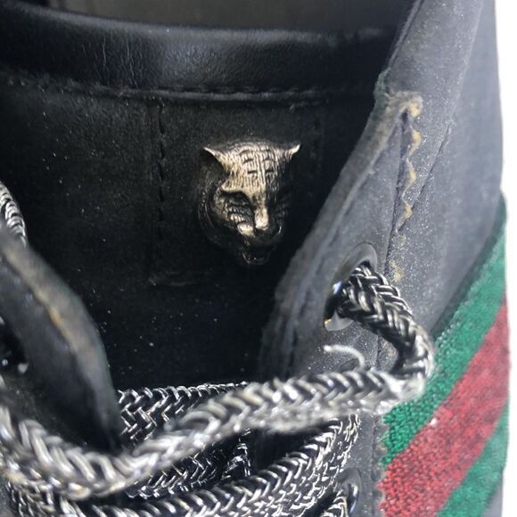 Gucci Web Glitter Sneakers - Picture 5 of 9